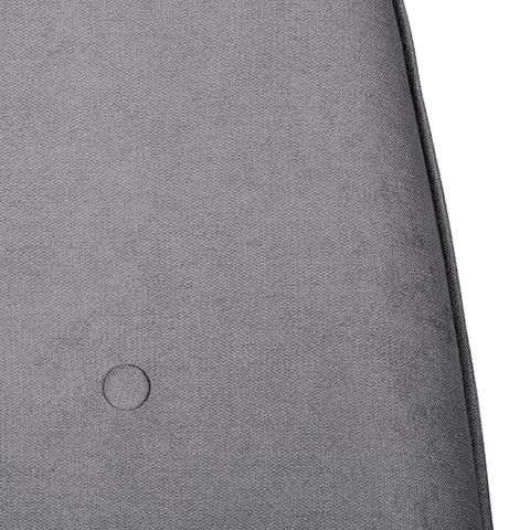 Fauteuil design pivotant à 360º tissu gris foncé Oeuf 79 cm - Photo n°5