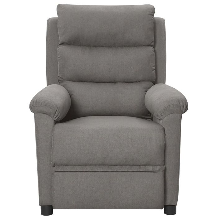 Fauteuil électrique de massage Gris clair Tissu 2 Vika - Photo n°3