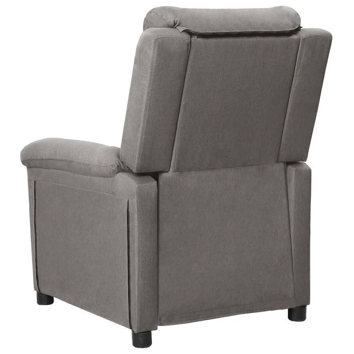 Fauteuil électrique de massage Gris clair Tissu 2 Vika - Photo n°5