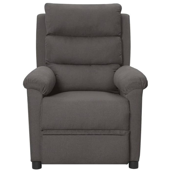 Fauteuil électrique de massage Gris foncé Tissu - Photo n°3