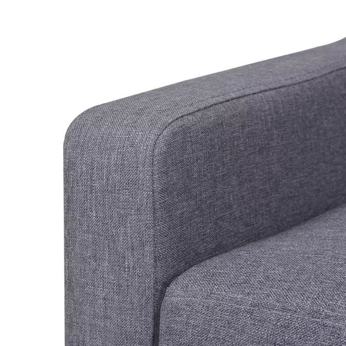 Fauteuil Gris Tissu 3 - Photo n°6