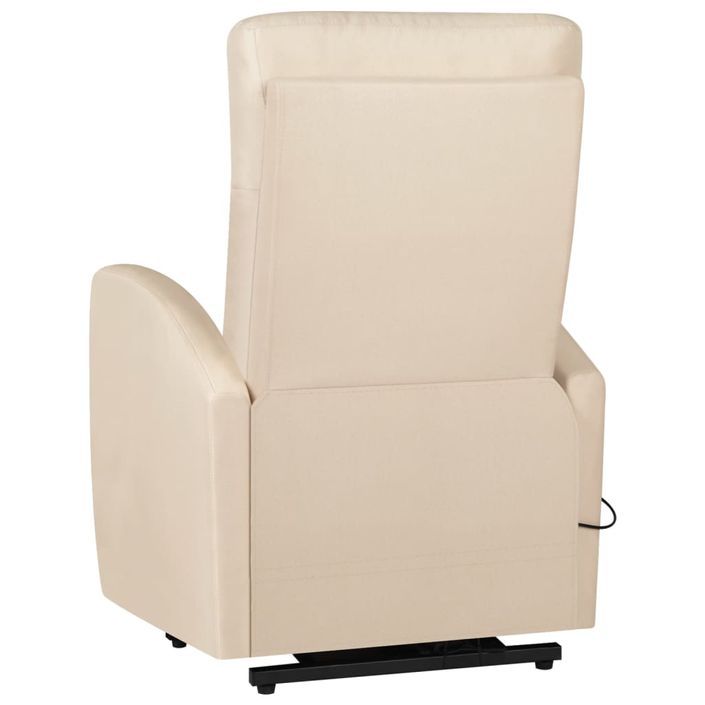 Fauteuil inclinable Crème Tissu Silencia - Photo n°7