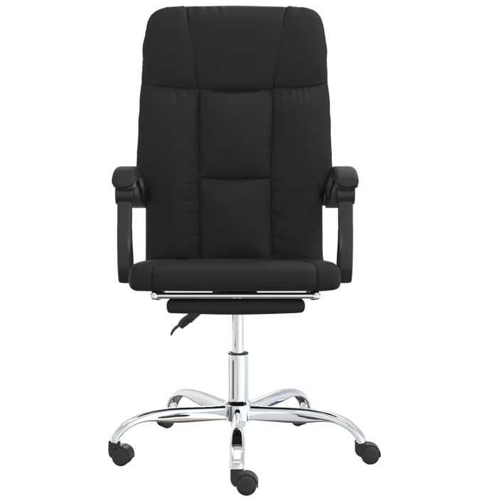 Fauteuil inclinable de bureau Noir Similicuir - Photo n°3