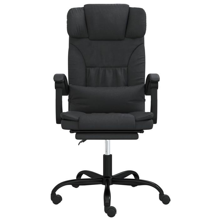 Fauteuil inclinable de bureau Noir Similicuir - Photo n°3