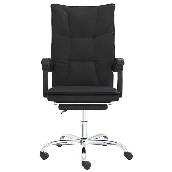 Fauteuil inclinable de bureau Noir Similicuir - Photo n°3