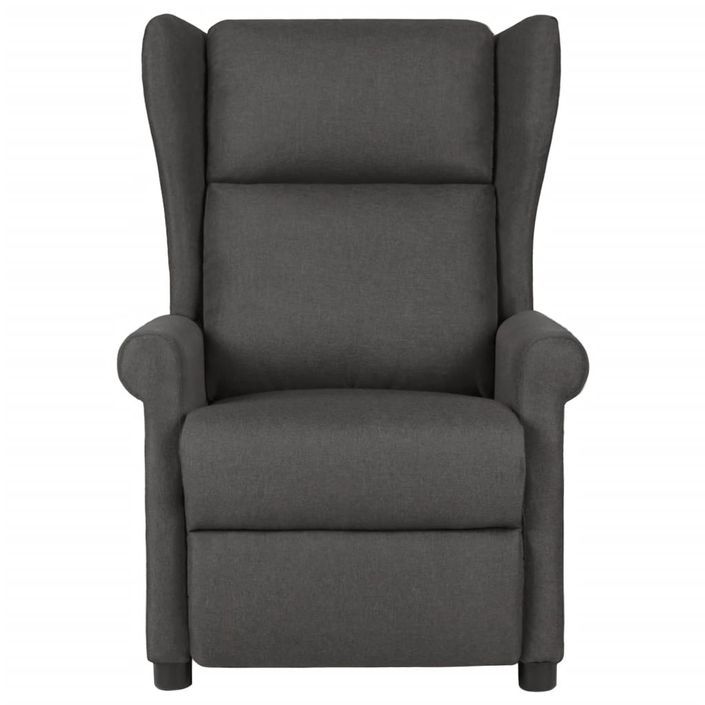 Fauteuil inclinable électrique Gris foncé Tissu - Photo n°3