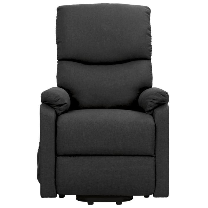 Fauteuil inclinable Gris foncé Tissu Verka - Photo n°4