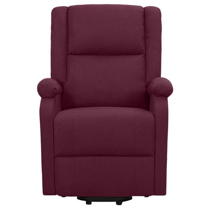 Fauteuil inclinable Violet Tissu 23 - Photo n°4