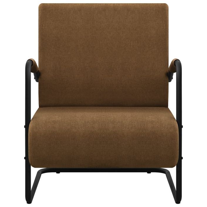 Fauteuil Marron Tissu 3 - Photo n°4