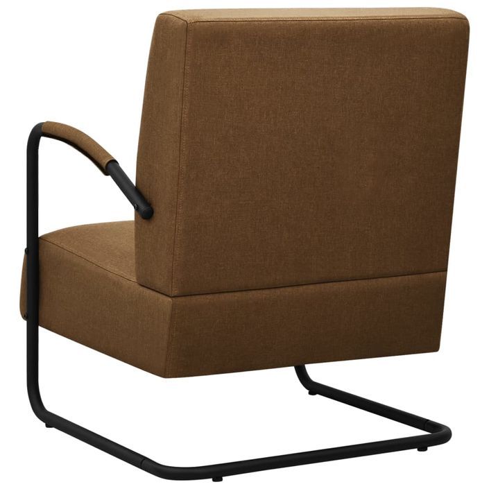 Fauteuil Marron Tissu 3 - Photo n°6