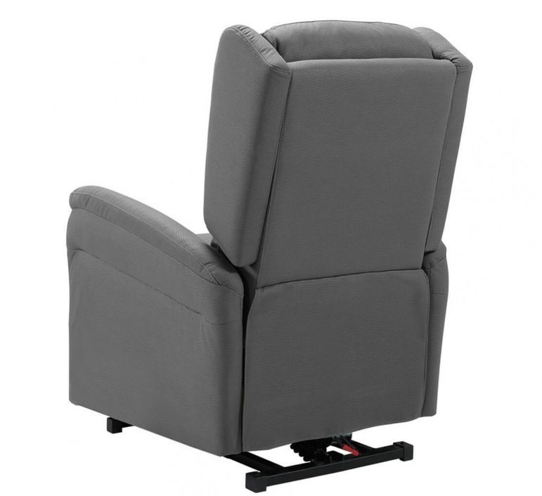 Fauteuil relevable de relaxation électrique 2 moteurs tissu Karola - Photo n°4