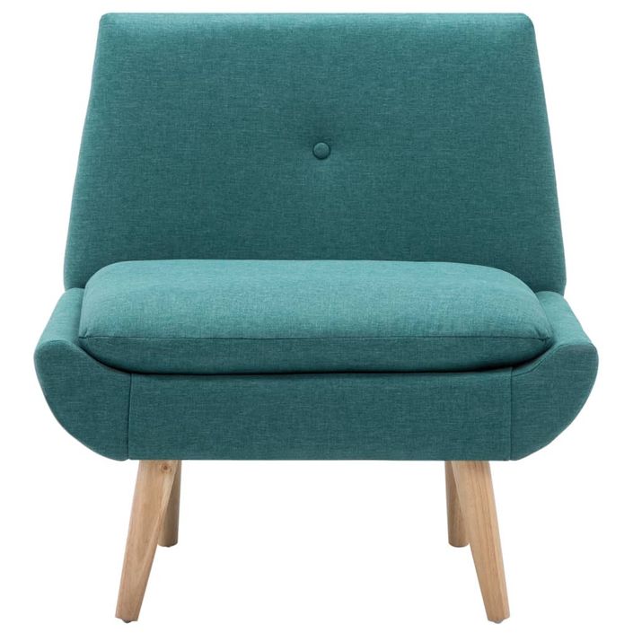Beliani Fauteuil Dossier Haut Type Bergère en Velours Vert Motif Jungle Élégance et Confort pour Salon au Style Scandinave et Glamour : Beliani
