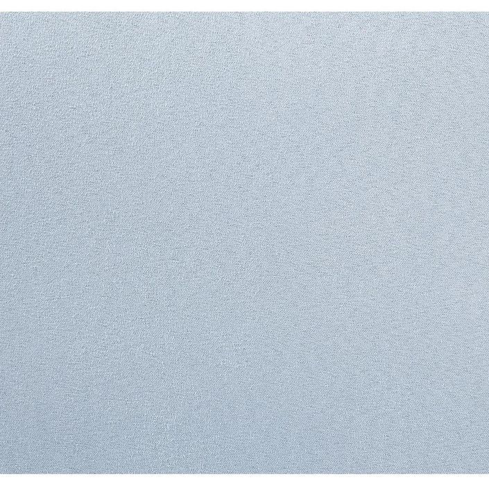 Fauteuil tissu bleu et pieds bois massif noir Berrie - Photo n°4