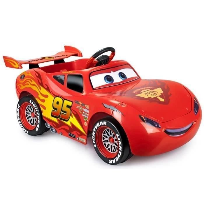 FEBER - Voiture CARS 3 Flash McQueen - Voiture Electrique Enfant - Batterie 6V - Disney - Photo n°1