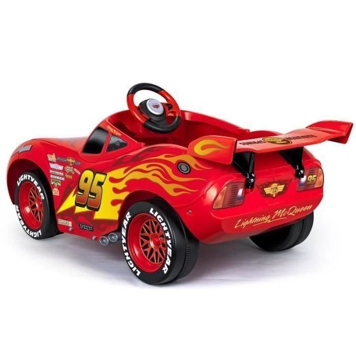 FEBER - Voiture CARS 3 Flash McQueen - Voiture Electrique Enfant - Batterie 6V - Disney - Photo n°3