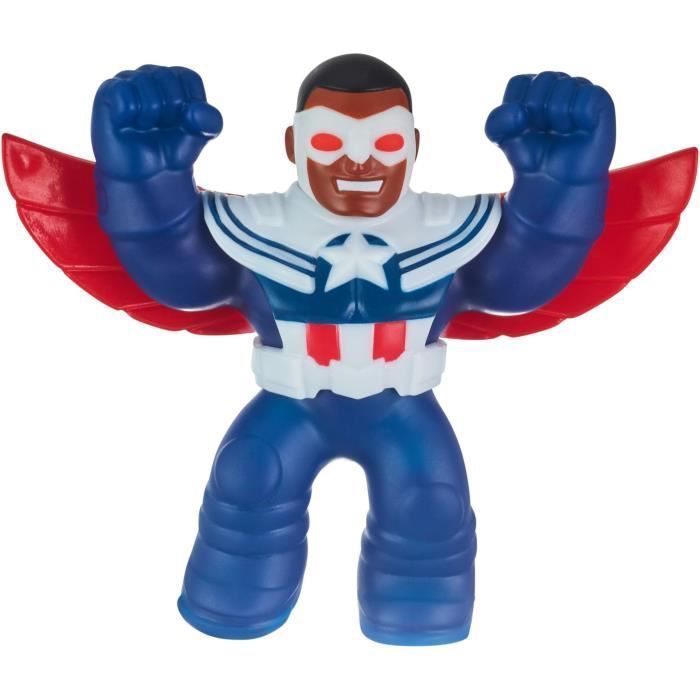 Figurine 11 cm - MOOSE TOYS - Sam Wilson - Captain America - Goo jit - Photo n°1