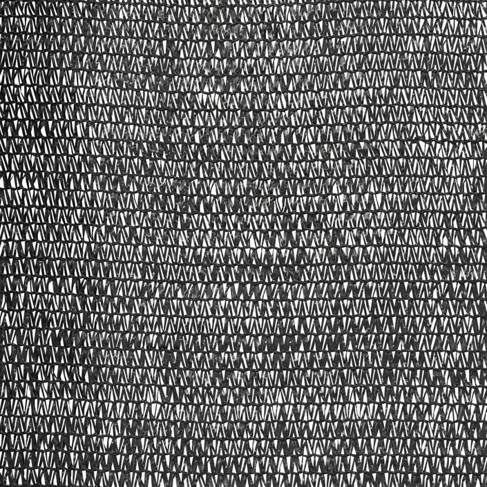 Filet brise-vue Noir 1,2x10 m PEHD 195 g/m² - Photo n°4