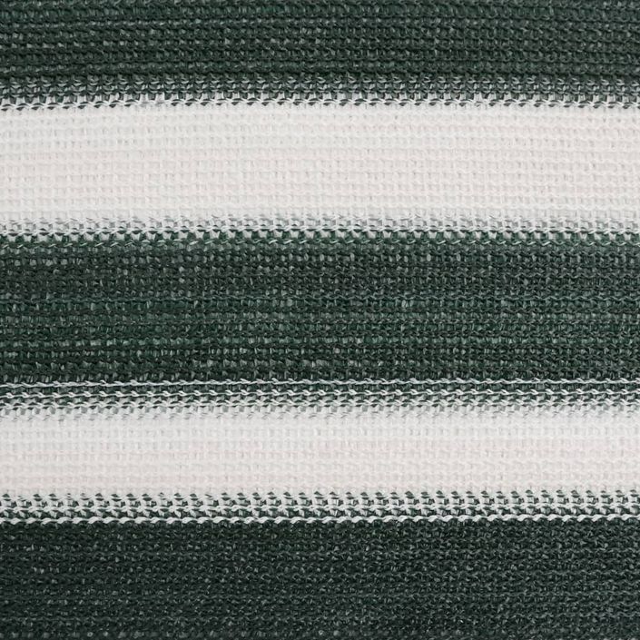 Filet brise-vue vert et blanc 1,5x25 m PEHD 150 g/m² - Photo n°6