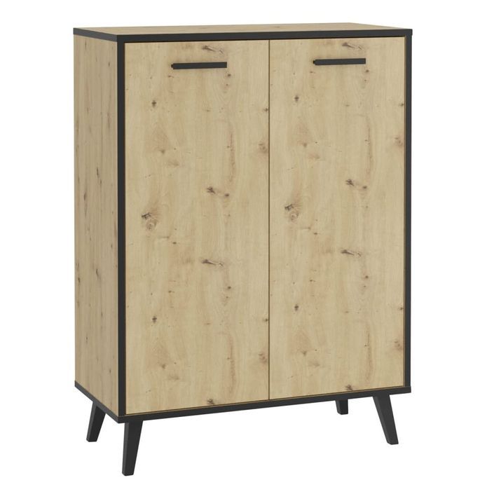 FMD Armoire à chaussures avec 5 compartiments 68,5x33x93,5 cm - Photo n°2