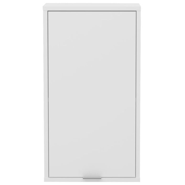 FMD Armoire de salle de bains murale 36,8x17,1x67,3 cm blanc - Photo n°3