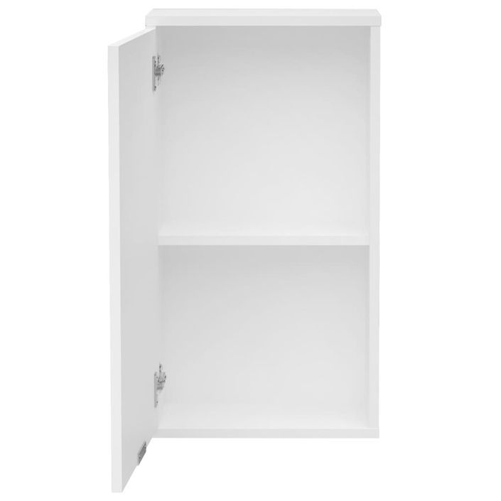 FMD Armoire de salle de bains murale 36,8x17,1x67,3 cm blanc - Photo n°4