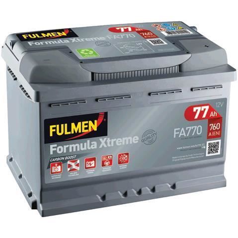 FULMEN Batterie auto XTREME FA770 (+ droite) 12V 77AH 760A - Photo n°1