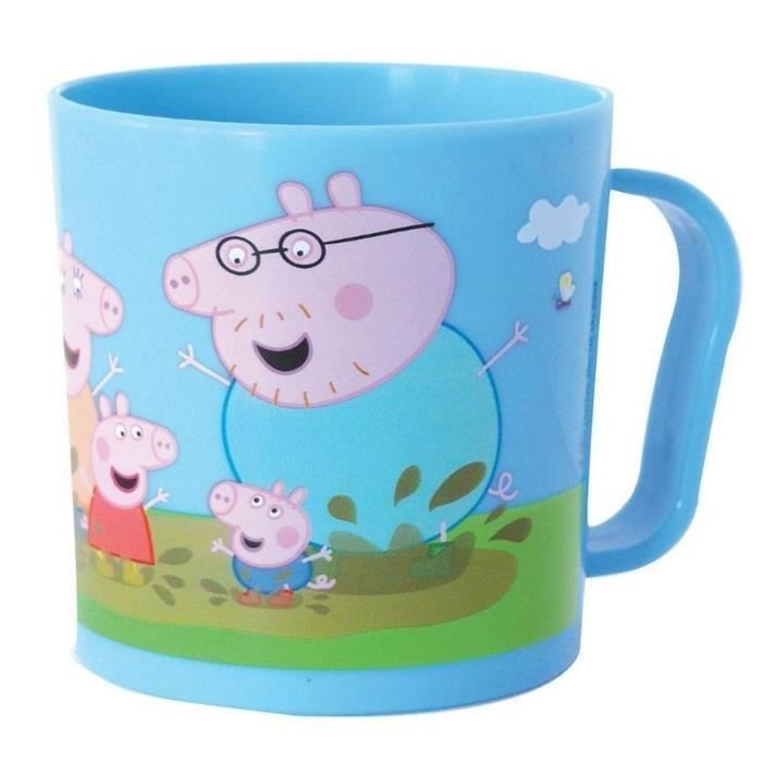 Fun House Peppa Pig mug, tasse micro-ondable pour enfant - Photo n°1