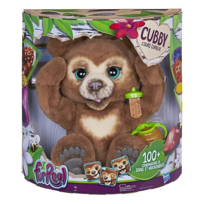 FURREAL FRIENDS - Cubby L'ours curieux - Peluche Interactive, a partir de 4 ans - Photo n°5
