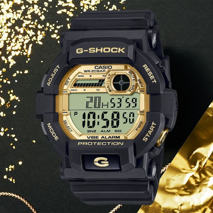 G-shock Gd-350gb-1er - 10th Anniversary Black 'n' Gold - Photo n°2