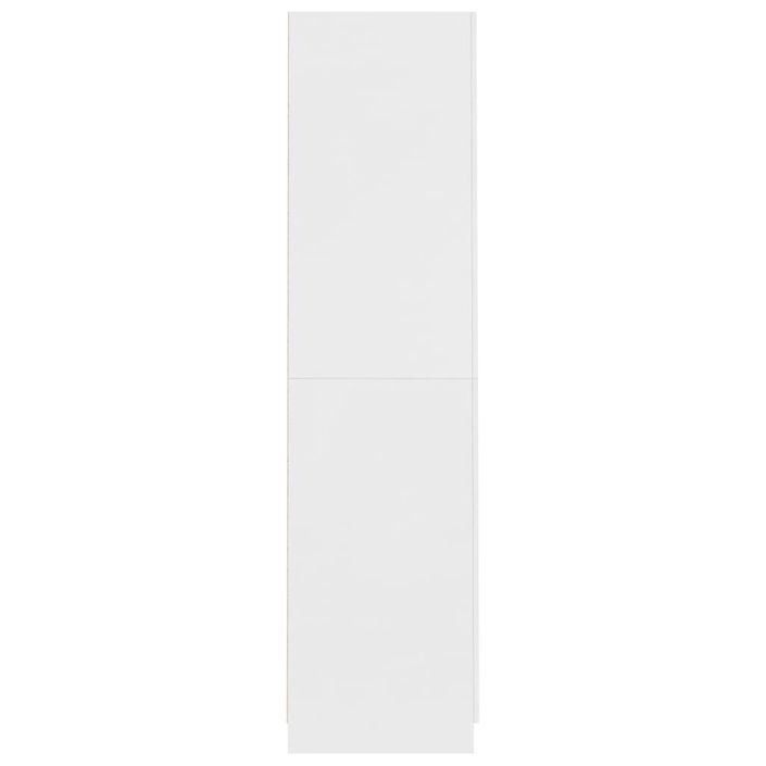 Garde-robe Blanc 90x52x200 cm - Photo n°7