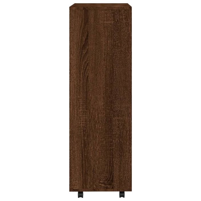 Garde-robe Chêne marron 80x40x110 cm Bois d'ingénierie - Photo n°6