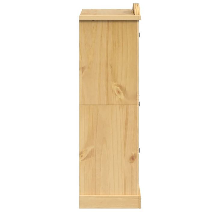 Garde-robe Corona 101x52x170 cm bois de pin massif - Photo n°5