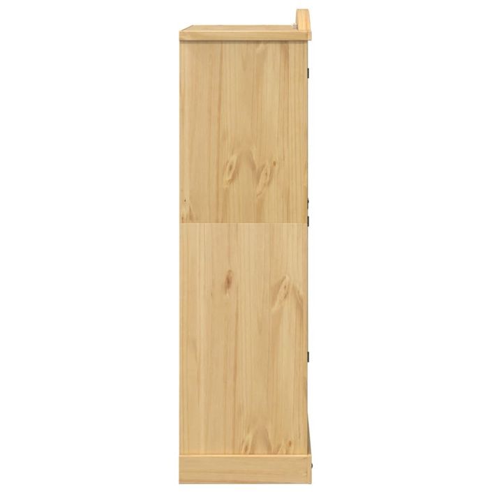 Garde-robe Corona 102x52x186 cm bois de pin massif - Photo n°5