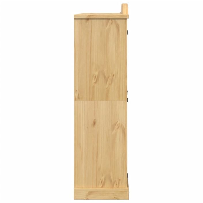 Garde-robe Corona 151,5x52x186 cm bois de pin massif - Photo n°5