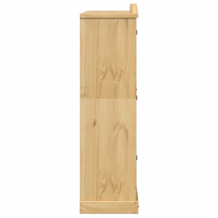 Garde-robe Corona 151,5x52x186 cm bois de pin massif - Photo n°5