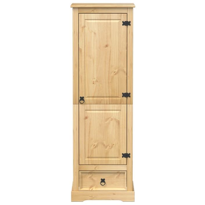 Garde-robe Corona 55x50x170 cm bois de pin massif - Photo n°4