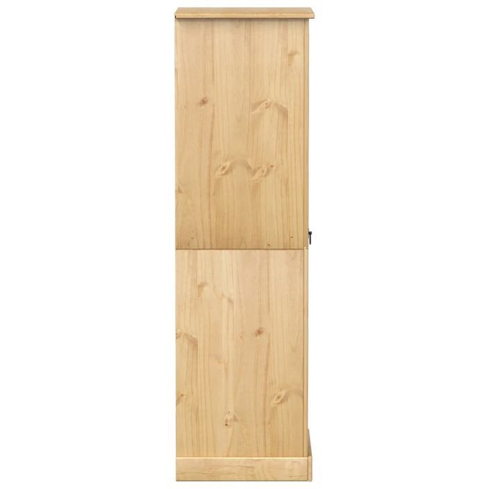 Garde-robe Corona 55x50x170 cm bois de pin massif - Photo n°5