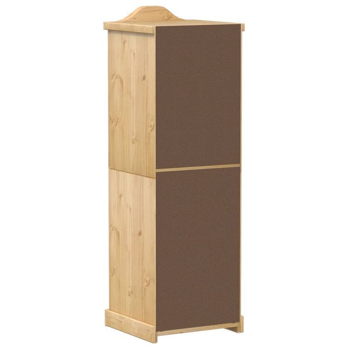 Garde-robe Corona 55x52x170 cm bois de pin massif - Photo n°6