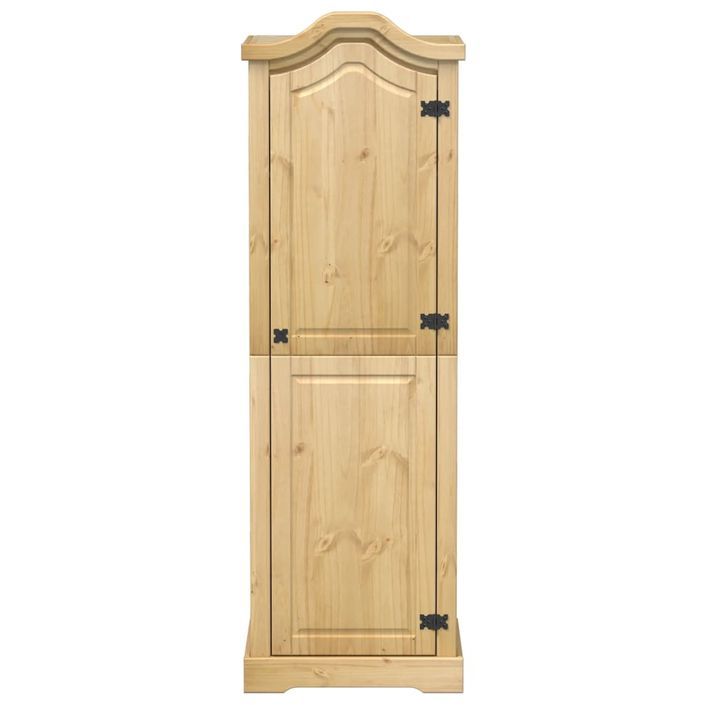 Garde-robe Corona 55x52x170 cm bois de pin massif - Photo n°4