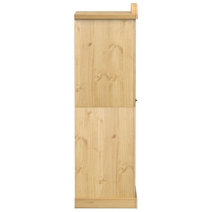 Garde-robe Corona 55x52x170 cm bois de pin massif - Photo n°5