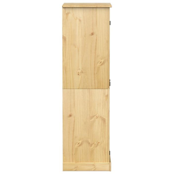 Garde-robe Corona 76x50x170 cm bois de pin massif - Photo n°5