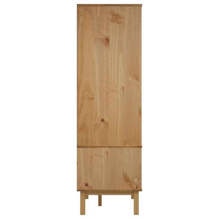 Garde-robe OTTA 76,5x53x172 cm Bois massif de pin - Photo n°5