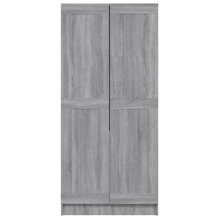 Garde-robe Sonoma gris 82,5x51,5x180 cm Bois d'ingénierie - Photo n°5