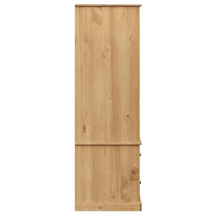 Garde-robe VIGO 90x55x176 cm bois massif de pin - Photo n°6