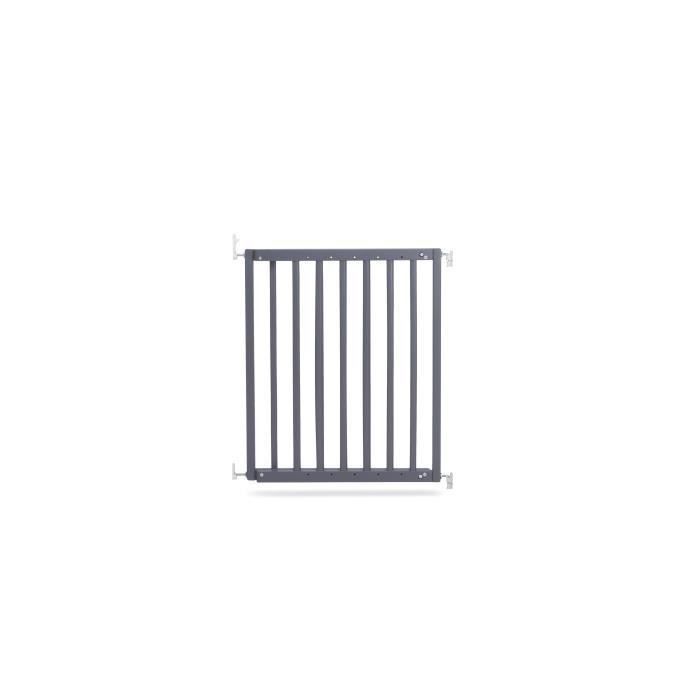GEUTHER Barriere extensible en Hetre coloris gris pour porte et escalier - Réglable : 63,5 - 105,5 cm - Photo n°1