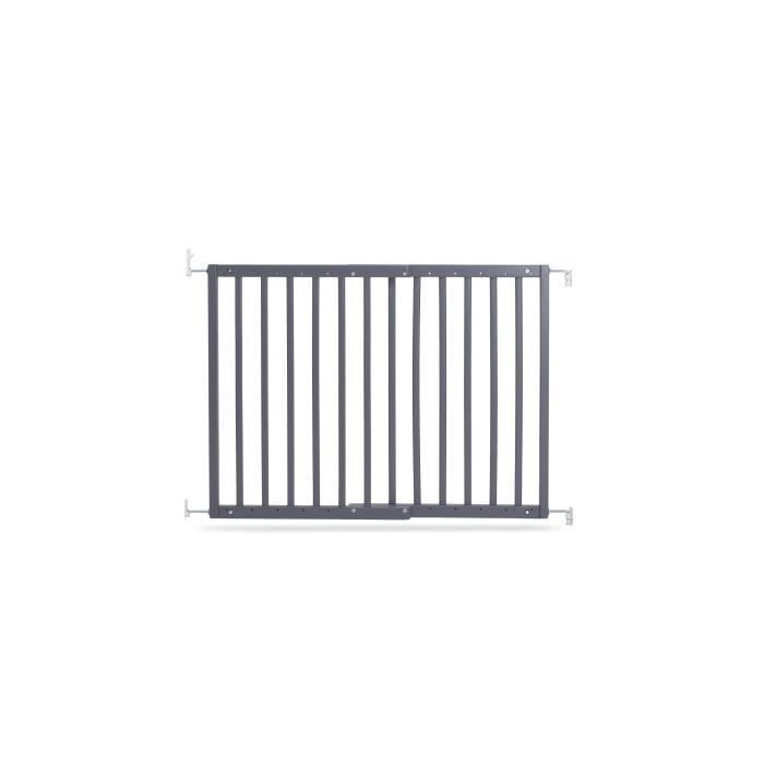 GEUTHER Barriere extensible en Hetre coloris gris pour porte et escalier - Réglable : 63,5 - 105,5 cm - Photo n°2