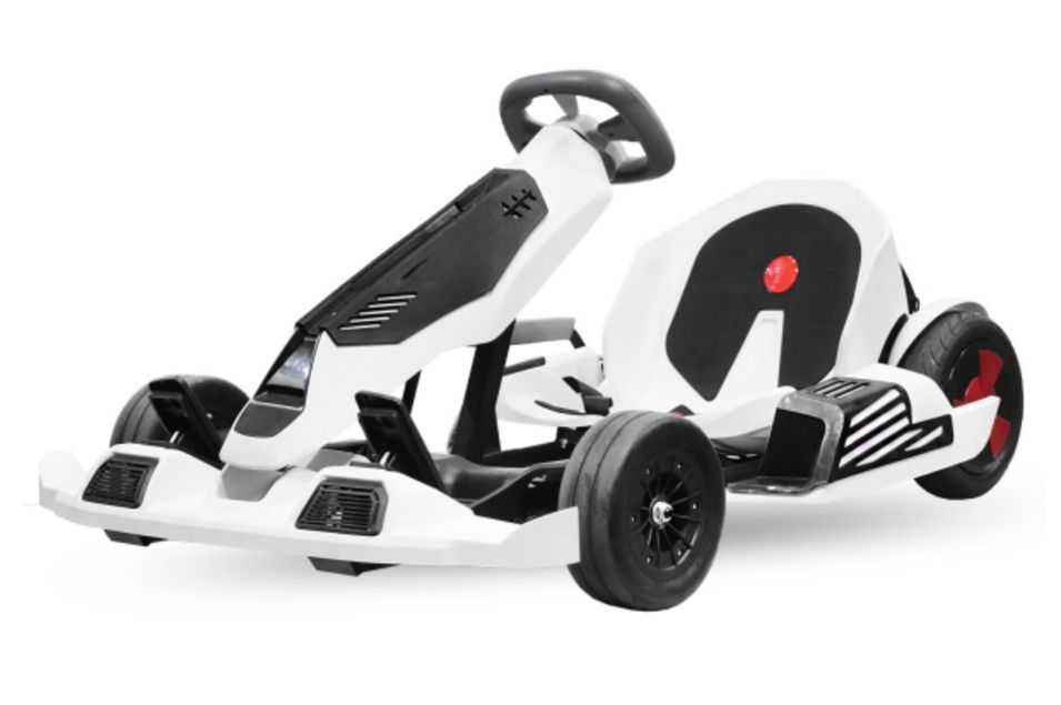 Go Kart enfant 700W lithium 54V blanc et noir Segway - Photo n°1