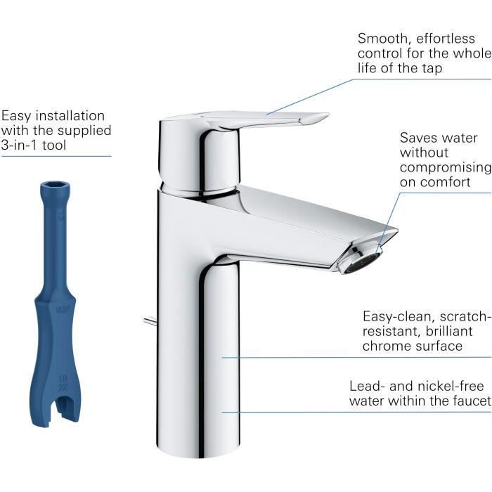 GROHE - Mitigeur monocommande Lavabo - Taille M 2 - Photo n°5