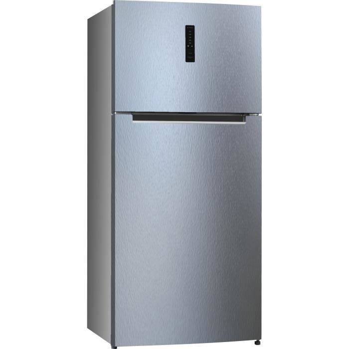 HAIER - HTM-776SNF - Réfrigerateur Double-portes - 479 L (369 + 110 L) - Froid no frost - A+ - Silver - Photo n°1