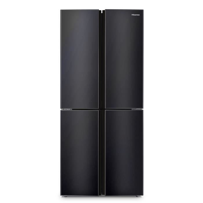 HISENSE MQ79394FFB - Réfrigérateur multi-portes 427L (278L + 149L) - Froid ventilé - L79.4cm x H181.7cm - Noir - Photo n°1